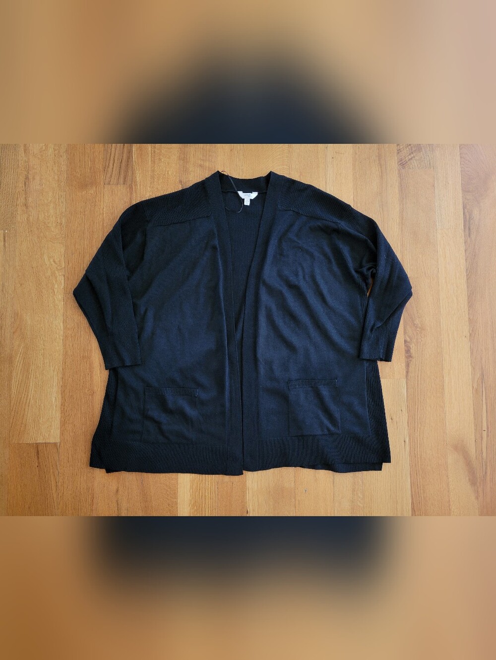 Womens size 3x black cardigan